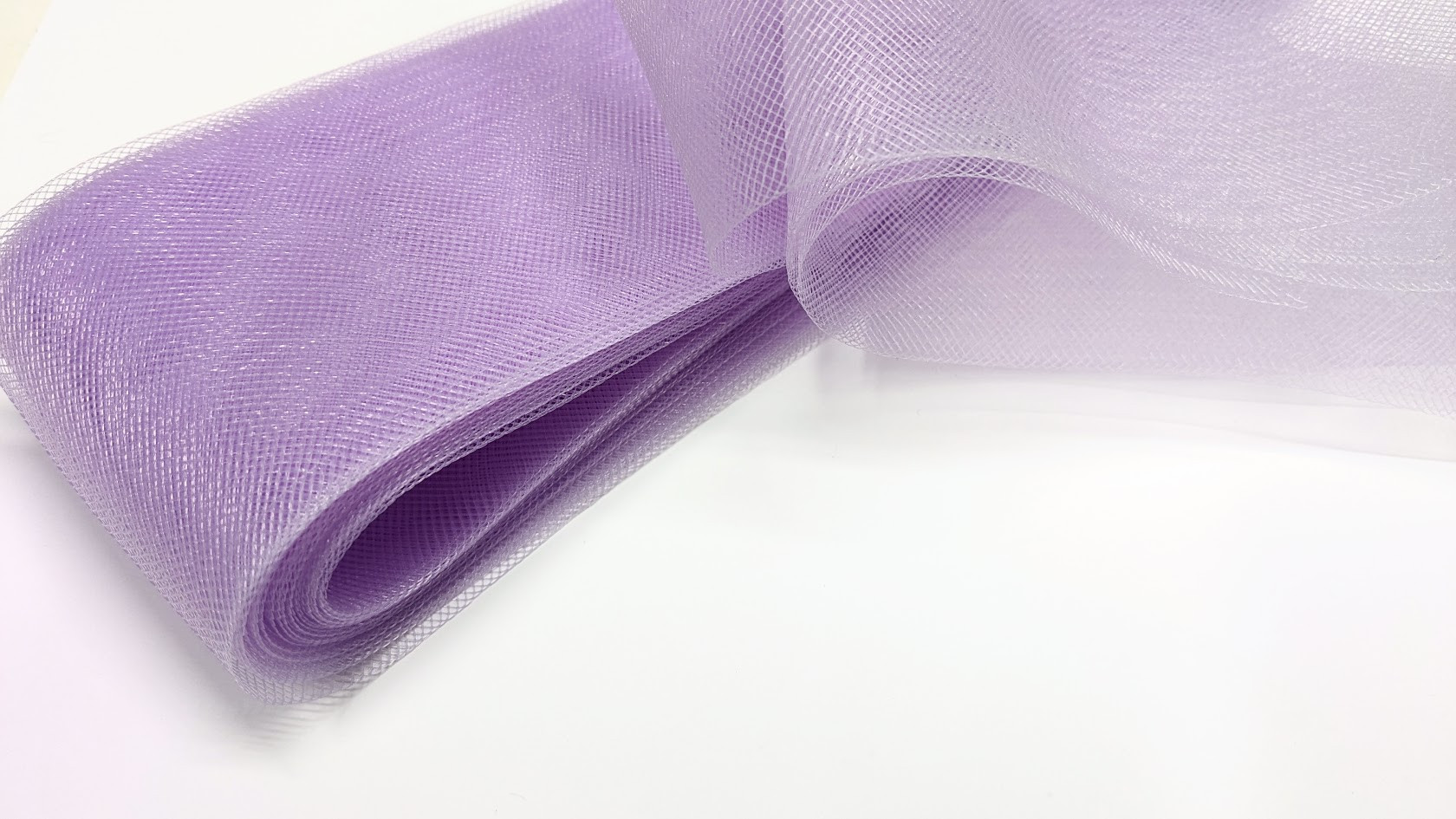 modistická krinolína š. 8 cm/50cm lilla - levandulová světlá