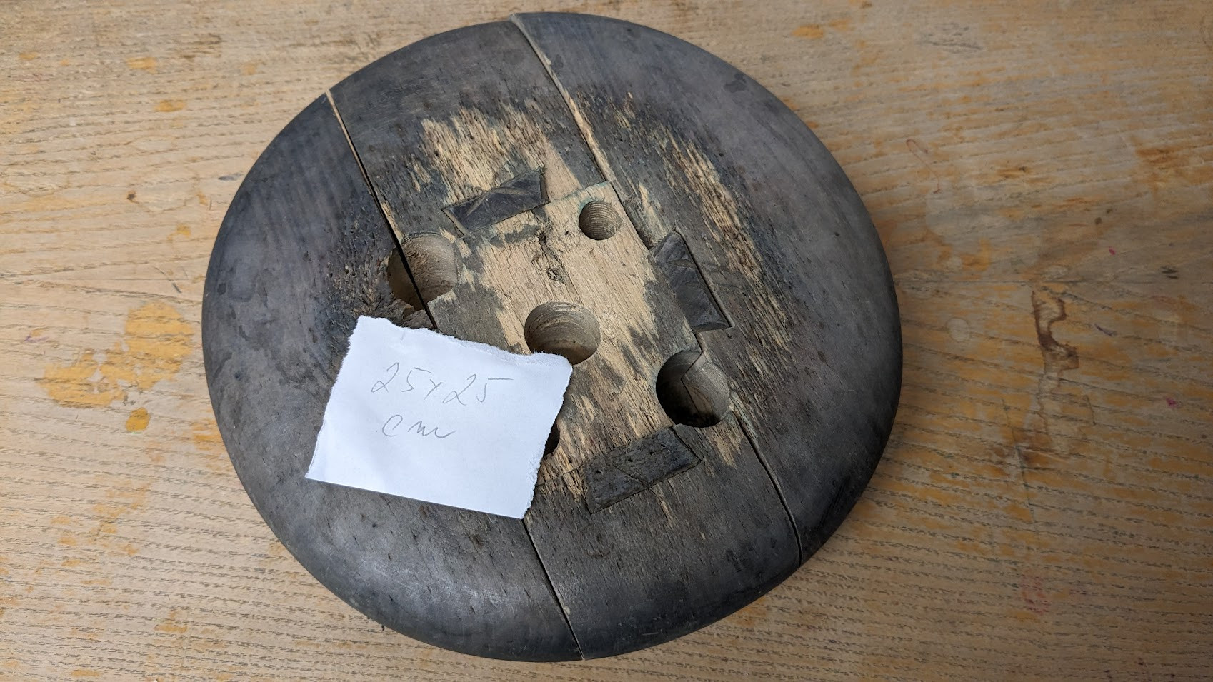 Modistická forma baret Vintage puzzle - skládací