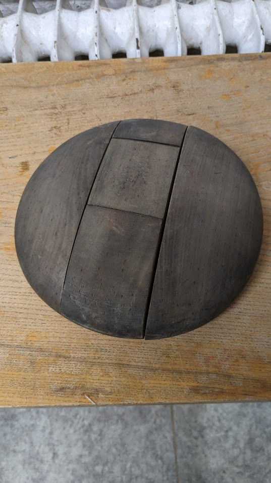 Modistická forma baret Vintage puzzle - skládací
