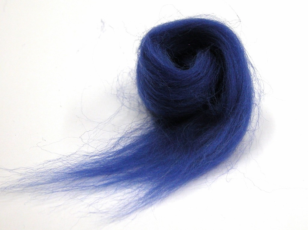 Sh vlna melír modrotyrkysový safír