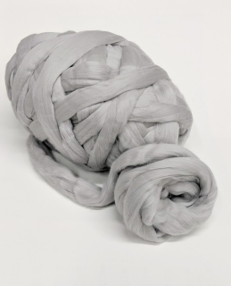 Merino ultra jemné 18 mic NUNO stříbrná šedá č.112  Limitka  20g