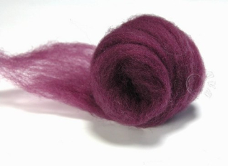 Merino vlna vínová 25g