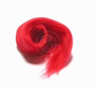 Merino vlna červená jasná 25g