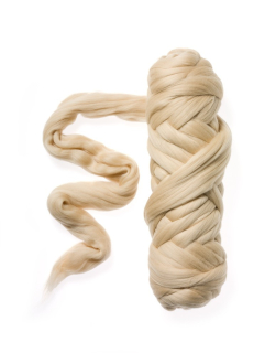 Merino ultra jemné 18 mic  NUNO IVORY smetanový slonová kost č. 117-  20g