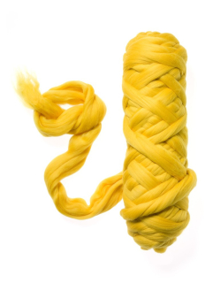 Merino ultra jemné 18 mic NUNO žlutá jasná č.120 -  20g