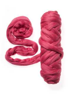 Merino ultra jemné 18 mic  NUNO jahodová  č. 115 -  20g