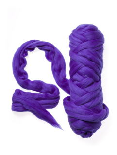 Merino ultra jemné 18 mic  NUNO fialová jasná  II..  č.169 20g
