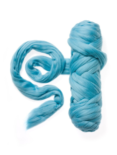 Merino ultra jemné 18 mic NUNO tyrkys světlá ledová I.  č.159 20g