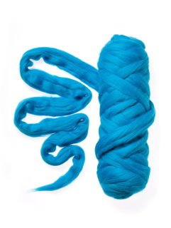 Merino ultra jemné 18 mic NUNO tyrkys jasná III. .  č.165 20g
