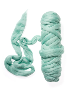 Merino ultra jemné 18 mic NUNO laguna zelená světlá menol I .  č.158 20g