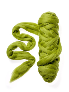 Merino ultra jemné 18 mic NUNO zelená jarní  světlá II .  č.177  20g