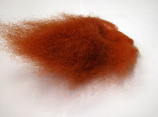Mykaná vlna merino podzimní světlá