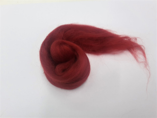 Merino vlna červená rubínová 25g