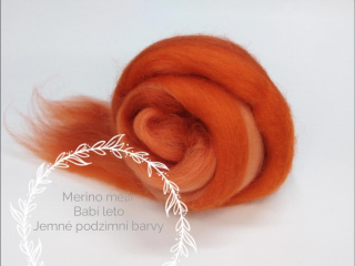 Babí léto 15g Merino melír podzim