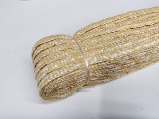 slaměný pásek pletený II. š. 10/11mm super jakost bal. 50m