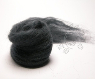 Merino vlna šedá tmavá 25g