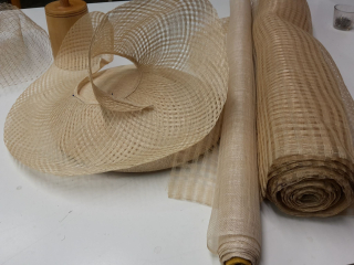 Sisal - síťovaný - přírodní natur barva 1m