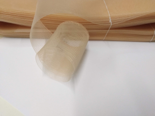 modistická krinolína š. 6 cm/50cm nude béžová